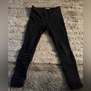 Black Levi 311 shaping skinny jeans